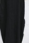 Marc Le Bihan 21915 Silk Shrinkage Stretch One-Piece Dress Collection French High-Level Handmade MLB-21942-HEI Black PMLB4
